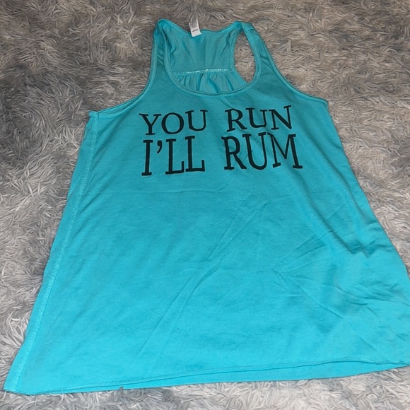 You Run, I’ll Rum BELLA + CANVAS Graphic Tank - Picture 2 of 6